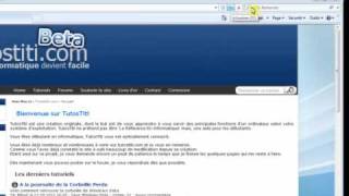 Actualiser une page avec Internet Explorer [upl. by Rubie]