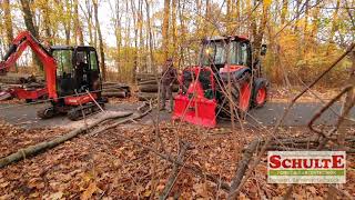 Oehler Seilwinde OL SW 5500P beim Holzrücken [upl. by Kalk]