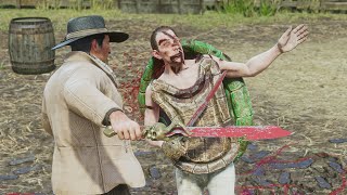 Red Dead Redemption 2  Funniest Fails amp Brutal Moments Euphoria Ragdolls Vol 10 [upl. by Atled]