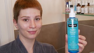 How to use the Neutrogena Hydro Boost Water Gel Cleanser  Full Demonstration [upl. by Adia]