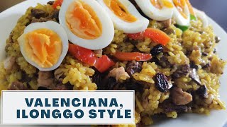 HOW TO COOK ARROZ VALENCIANA  VALENCIANA ILONGGO STYLE  MADE EASY [upl. by Mannuela]