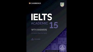 cambridge 15 listening test 3  Cam 15 book free download [upl. by Roy8]