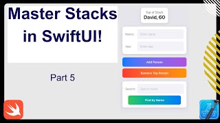 Swift amp SwiftUI Stack Data Structure Explained  Beginners Guide for iOS Developers [upl. by Dorsman201]