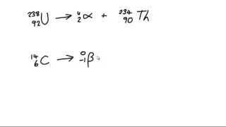 Nuclear decay equations GCSE level [upl. by Mickelson233]