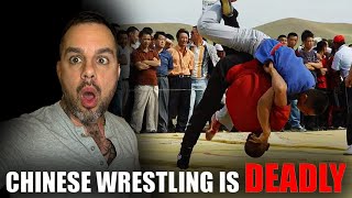 Chinese Wrestling is DEADLY  with Shuai Jiao expert Matt Gelfand [upl. by Cimbura]