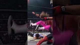 Bret Hart leg drops a referee brethart wcw halloweenhavoc wcwnitro nxt wwenxt sting wwf wwe [upl. by Eizeerb]