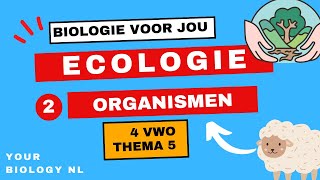 4 vwo  Ecologie  2  Organismen [upl. by Linad]