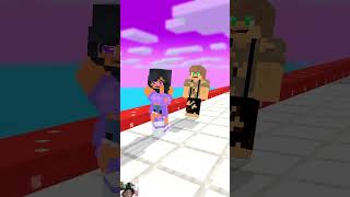 Help The Hungry Man Will Aphmau Be His Friend or Will Noob Girl in Trouble trending shortvideo [upl. by Yelrehs727]