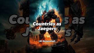 Countries as Jaegers ai aiart midjourney country pacificrim jaeger countries [upl. by Arbba]