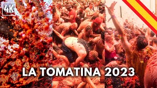 La Tomatina Spain Festival 2023 [upl. by Nahc149]