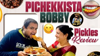 ⁠PICHEKKISTABOBBY PICKLES REVIEW  Meher Anith [upl. by Ahsyat34]