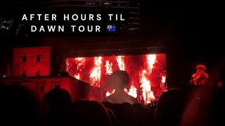 The Weeknd live in Melbourne Aus 2024 [upl. by Sirraj5]