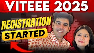 VITEEE 2025 Registration Started🔥jee1 jee2025 viteee2025 [upl. by Llabmik966]