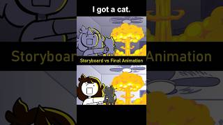 Storyboard vs Animation I got a cat shot 15 [upl. by Fachan]