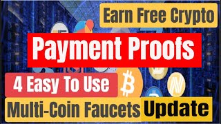 MultiCoin Faucets Update Earn Free Crypto Easily With Payment Proofs [upl. by Susejedairam101]