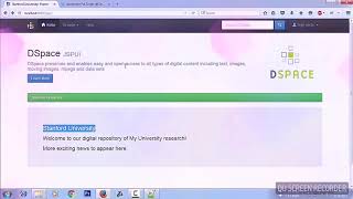 Customisation of Dspace [upl. by Aziul]