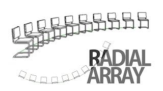 Radial Array in Revit [upl. by Alisun]