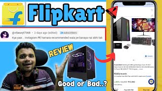 Pre Build Flipkart Assembled Gaming amp Editing Desktop PC Review  Flipkart PC is Good or Bad [upl. by Anirahtak806]