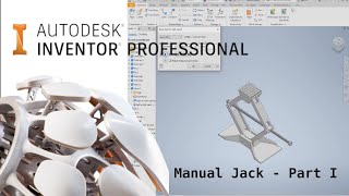 Autodesk Inventor Jack Assembly Part1 [upl. by Brenan]