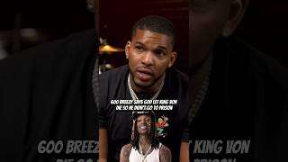 600 Breezy says god let King Von die so he didn’t go to prison 600breezy kingvon shorts ￼ [upl. by Ramoh537]