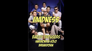 Madness  Baggy Trousers Harmonica solo explained and demod [upl. by Mackenzie321]