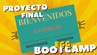 Proyecto FInal Egg Bootcamp [upl. by Sicard179]