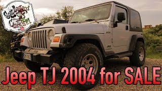 Jeep Wrangler Tj 2004 For SALE IN VENDITA A ROMA [upl. by Gnemgnok]