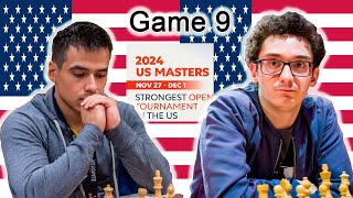 Mark A Heimann vs Fabiano Caruana  US Masters Nov 27 2024 – Dec 2 2024 Round 9 [upl. by Neram]