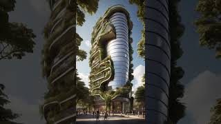 Futuristic Skyscraper Design  HyperRealistic Modern Urban Architecture [upl. by Rengaw]