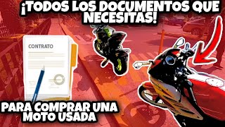 🏍🚨COMO COMPRAR🚨una MOTO USADA en MEXICO🇲🇽 👉DEBES TENER estos DOCUMENTOS 👈🏍 ¡me salió gratis [upl. by Akcemat]