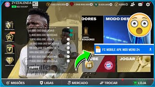 Como Ter Dinheiro Infinito no FC mobile 2024  APK FC 24 [upl. by Pavkovic474]