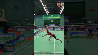 Solid Defences and Smash at the End🤯🔥🔥badmintonbadmintonsingles bestbadmintonmatchshorts [upl. by Ylellan]