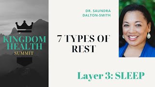 7 Types of Rest with Dr Saundra Dalton Smith [upl. by Allimaj]