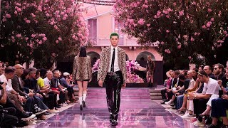 Versace Mens SpringSummer 2020  Fashion Show [upl. by Epp680]