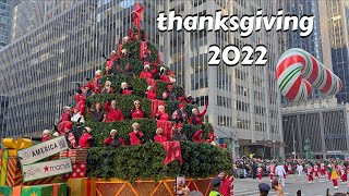 Thanksgiving parade NYC 2022  Audience View  Macys Day festival New York [upl. by Ennairoc]