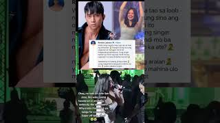 Rendon Labador to Jullie Ann San Jose Church Concert issue celebritynews rendonlabador julieann [upl. by Anaej]