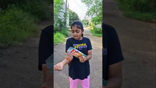 BLOOD prank on my sister 😱TomampJerry 🤣DiyaIshwarya shorts viralvideo [upl. by Lehte36]