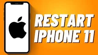 How to Restart iPhone 11 2023 [upl. by Yespmed]