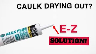 KEEP CAULK FROM DRYING OUT [upl. by Arrakat]