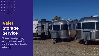 Delta RV amp Boat Storage  3510 Bixler Rd Byron CA 94514 [upl. by Ahseryt791]