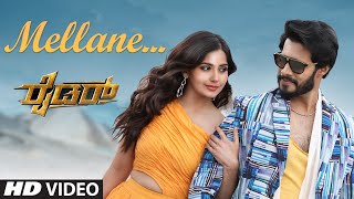 Mellane Video Song 4K  Rider  Nikhil Kumar Kashmira  Sanjith Hegde  Arjun Janya [upl. by Favian823]