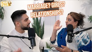 MAMA JEE ASKS CRAZY QUESTIONS Have You Ever Kissed A Girl Chai Talk Ep 1 [upl. by Rekab]