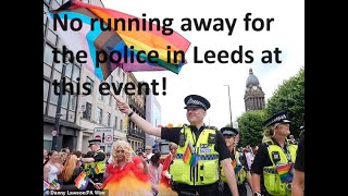 Thank goodness that the police were out in force in Leeds yesterday patrolling the streets robustly [upl. by Pacian]