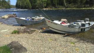 Fishing the East Outlet of the Kennebec River Maine [upl. by Werda426]