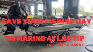 MUST KNOW Tip for TH MARINE ATLAS Hydraulic Jackplate Owners [upl. by Setiram]