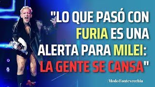 Ceferino Reato explicó que tanto Furia como Milei son “personajes que despiertan amor y odio” [upl. by Procter740]