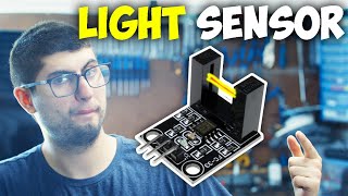 Photo interrupter sensor EXPLAINED  Lazer Sensor  arduino grindreel [upl. by Akilegna]