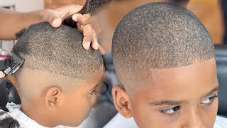 Como Fazer um Corte de Cabelo Degradê Infantil 💈 [upl. by Birecree407]