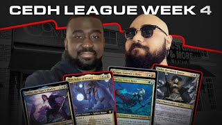 cEDH League live Gameplay Week 4 Yuriko vs Tivit vs ThrasKraum vs Tasha [upl. by Isacco]