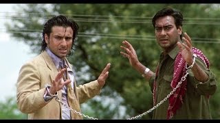 Saif Ali Khan amp Ajay Devgns Great Escape  Kachche Dhaage Movie Scene [upl. by Valentino539]